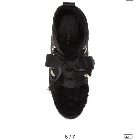 Kelsi Dagger black gamble boot 7.5 Anthropologie - Picture 5 of 7